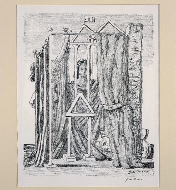 Giorgio De Chirico - Le vestali, Galleria d'Arte Moderna Marco Moretti, Civitanova Marche